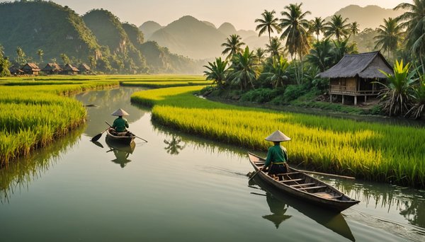 Explorer le circuit vietnam cambodge : un itinéraire entre culture et paysage